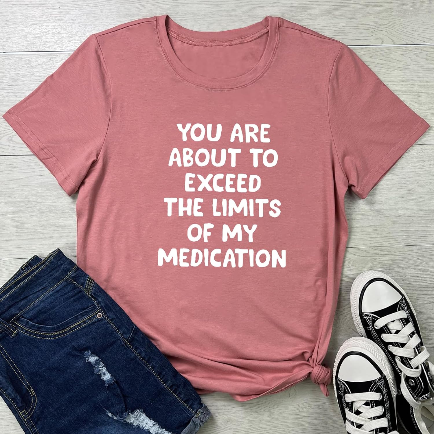 LOOKFACE Women's Graphic Tees You are About Tees - Image 2