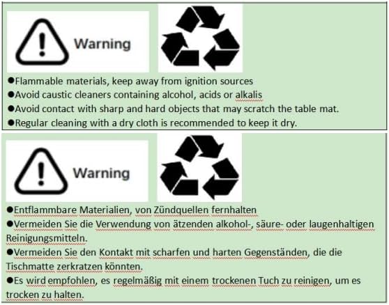 MAIDERN (59" + 67") x 23.6" Black Large L Shaped Desk Mat - Dual Sided Leather Gaming Corner Desk Pad for Office Computer - Image 7