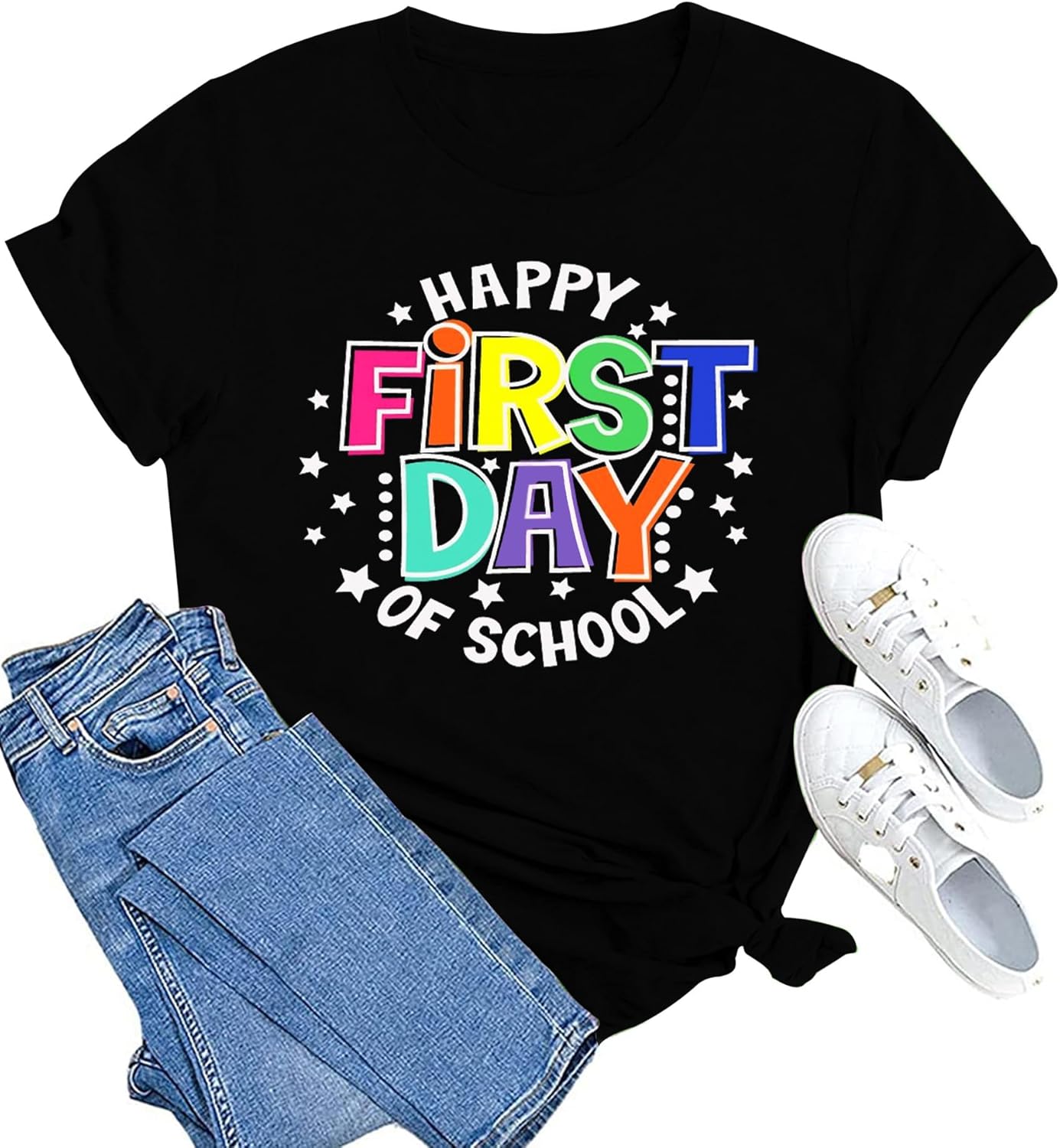 MAIHUN Women Teacher Life Shirt Teacher Gift Short Sleeve Shirts It s a Beautiful Day for Learning - Image 27