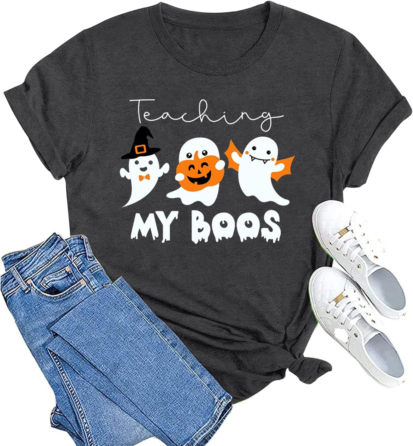 MAIHUN Women Teacher Life Shirt Teacher Gift Short Sleeve Shirts It s a Beautiful Day for Learning - Image 12