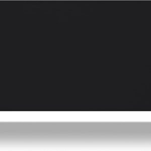 Mammoth Size Custom Professional Gaming Desk Mouse Pad - Anti Slip Rubber Base - Stitched Edges - Large Desk Mat - 72" x 36" x 0.16" (Mammoth, All Black\/No Logo)