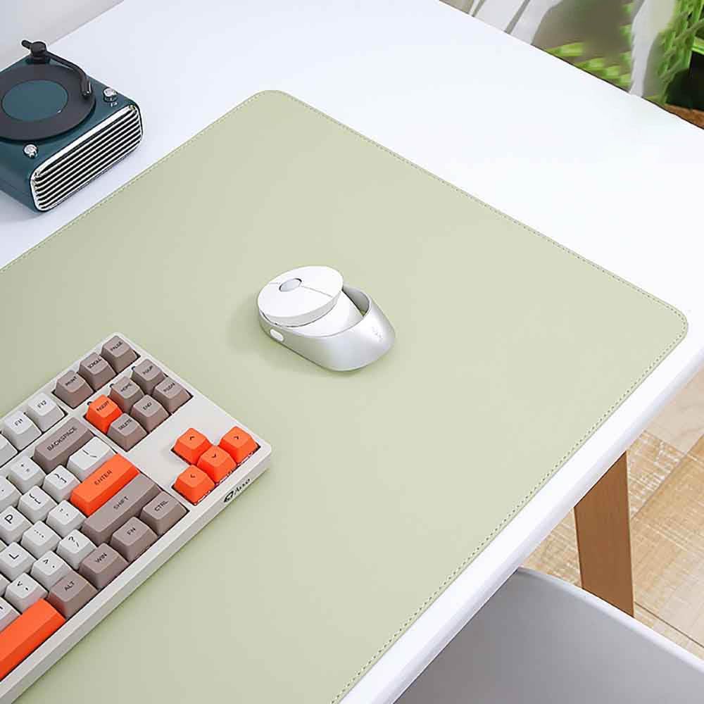 Mouse Pad Desk Mat Nonslip Rubber Base Waterproof Desk Blotter PU Leather Computer Mouse Pad (Pink Pro,40x60 cm) - Image 11