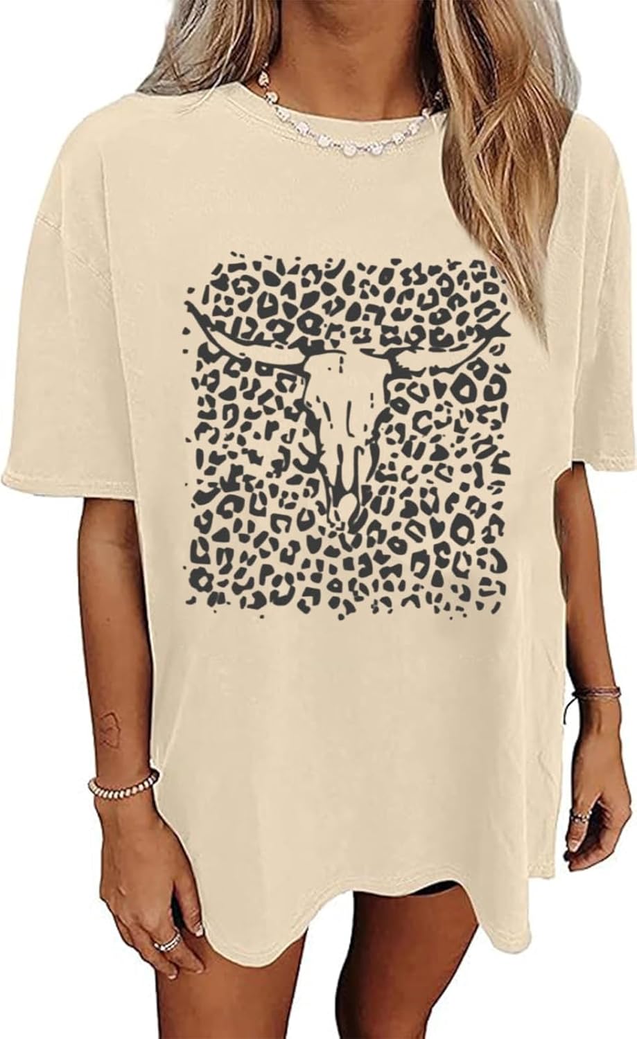 Oversized Wild West Cowboys T-Shirt for Women Vintage Country Music Tee Western Rodeo Graphic Tee Short Sleeve Loose Top - Image 36