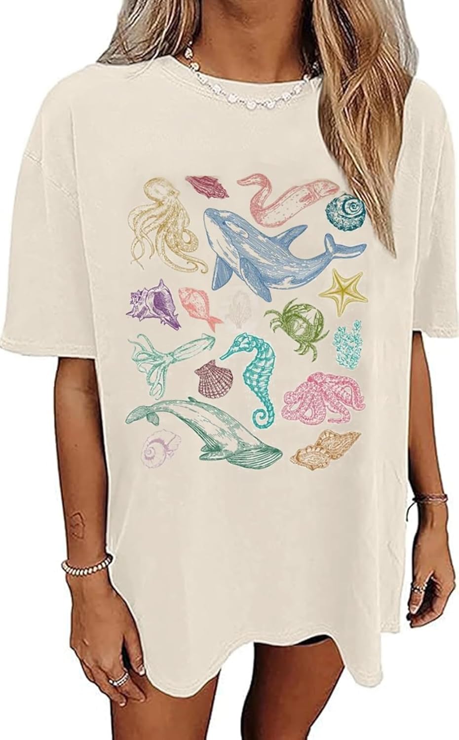 Oversized Wild West Cowboys T-Shirt for Women Vintage Country Music Tee Western Rodeo Graphic Tee Short Sleeve Loose Top - Image 13