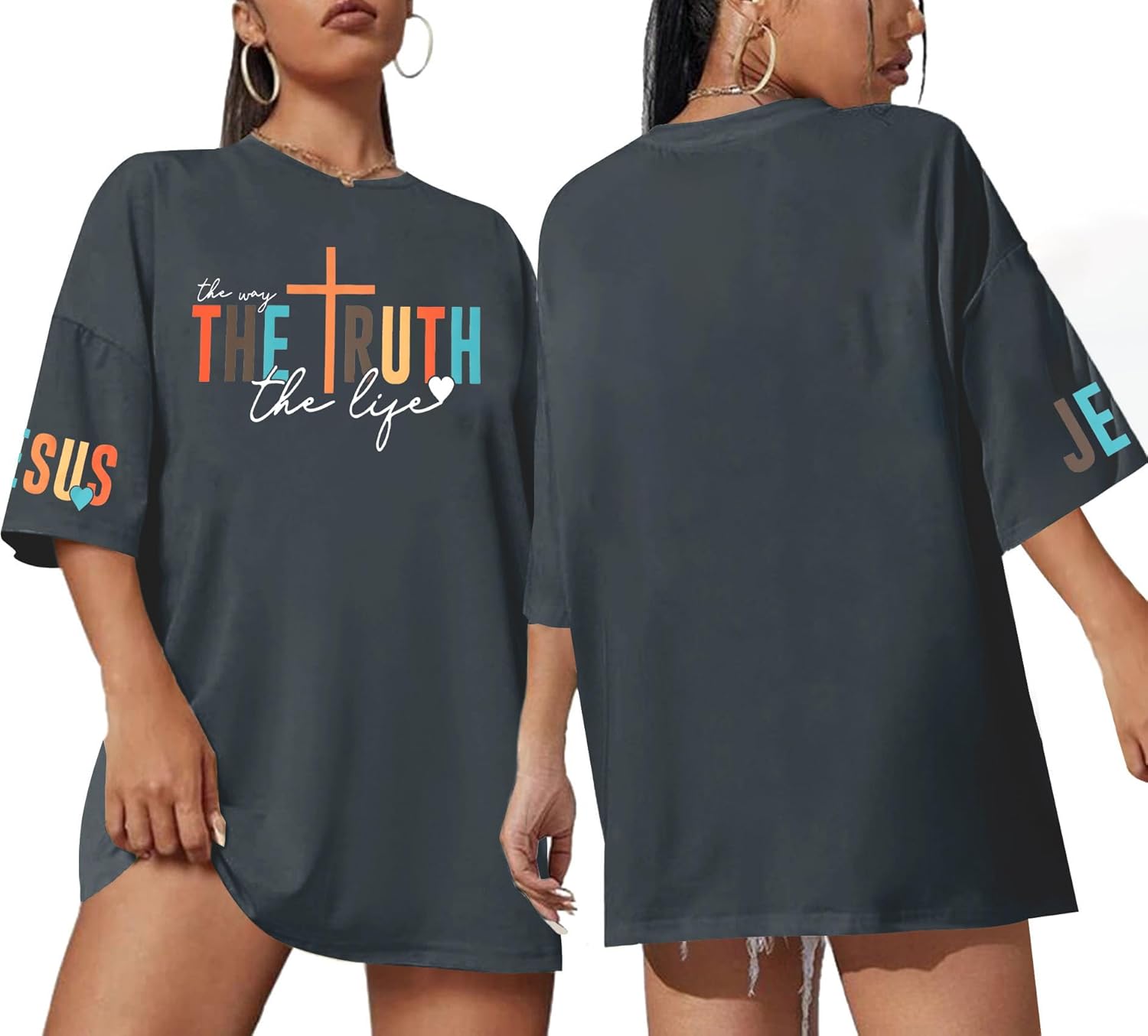 Overstimulated Moms Club Shirt Oversized Mama Shirts Funny Mom Life Graphic Tees Casual Short Sleeve Trendy Tops - Image 12