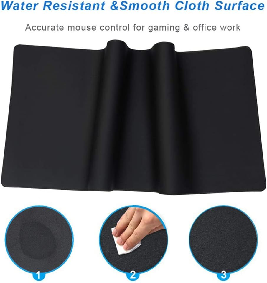 Pad Gamer Desk Mat Large Mousepad Gamer Accessories XXL PC Computer Keyboard Desk Pad Anti-Slip Natural Rubber(400x800x2mm) - Image 6