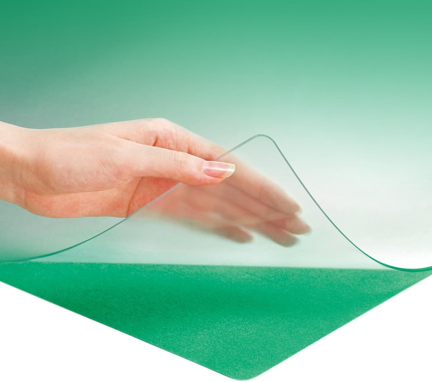 Plus 41-338 Desk Mat, Mouse, Underlayment, Non-Transferred, 53.2 x 23.2 inches (1390 x 590 mm), Diagonal Cut