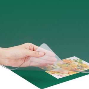 Plus 41-360 Desk Mat, Compatible with Mouse, Single Sided, Non-Transfering, Glossy, Thick, Underlay Included, 35.4 x 24.4 inches (900 x 620 mm)