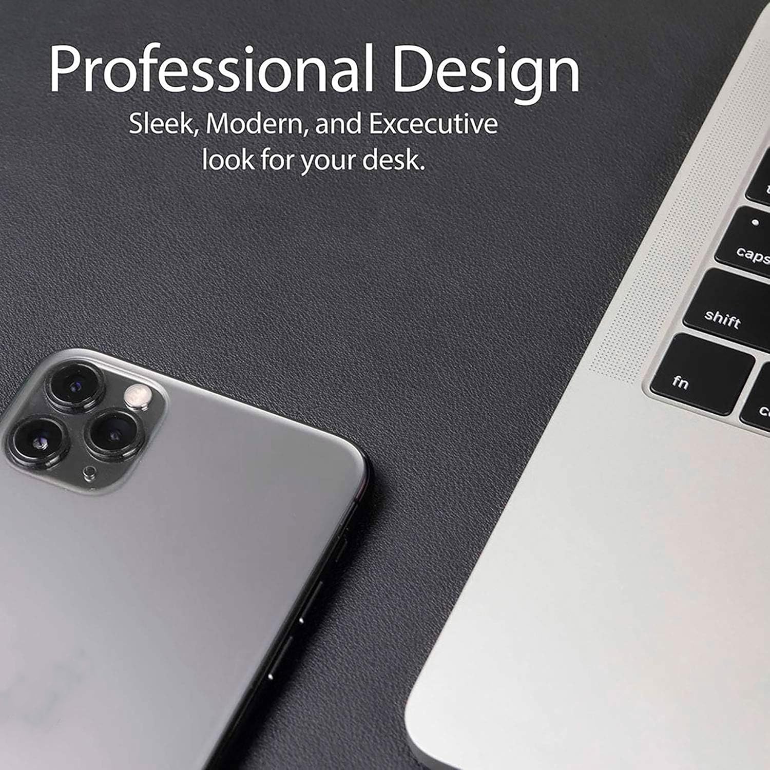 Premium Leather Desk Mat \u2013 Executive Desk Protector & Writing Pad (34x20\u201D) for Office & Home, Waterproof & Non-Slip - Image 6