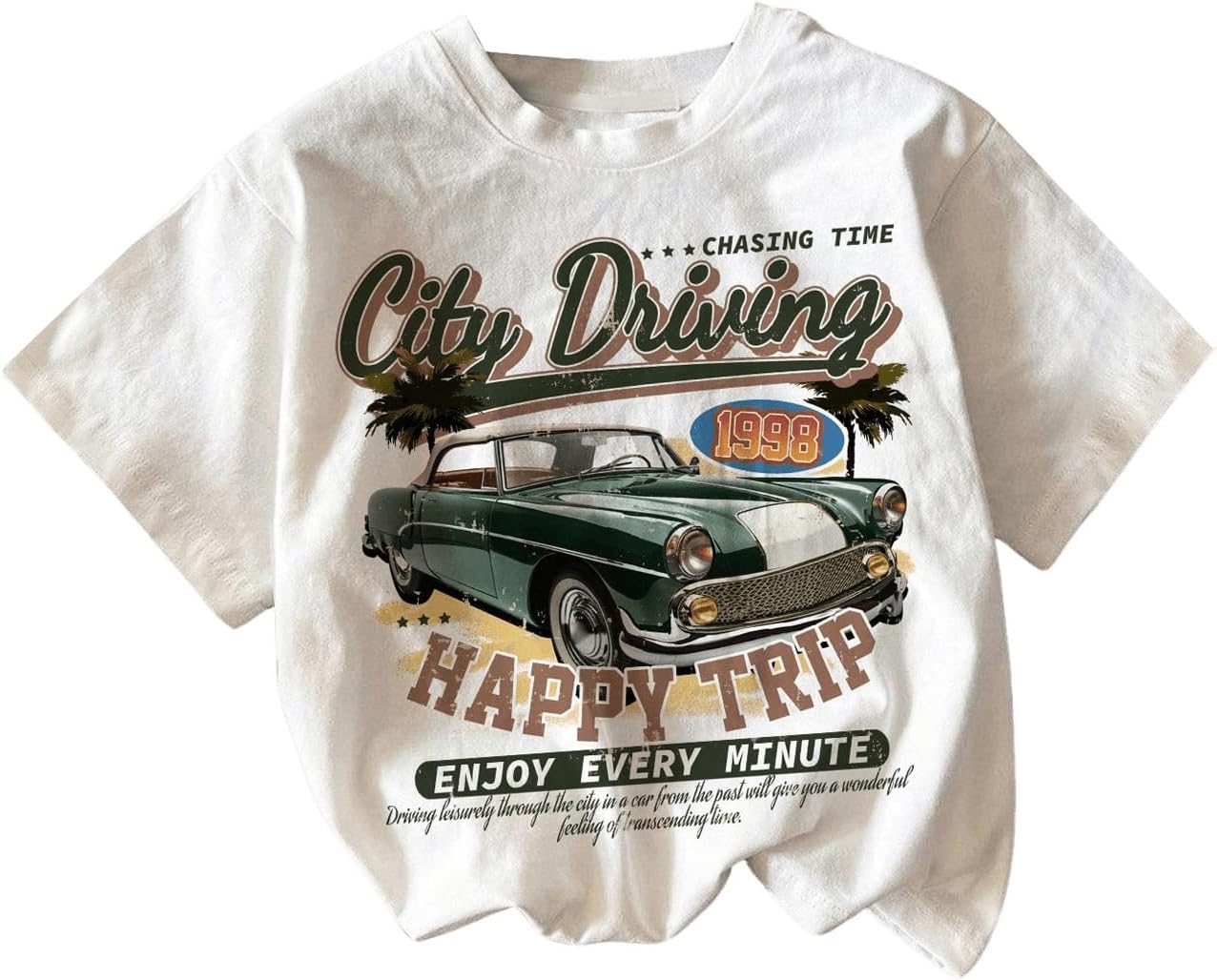 RoseSeek Girl's Graphic Print Tee Shirt Round Neck Short Sleeve T Shirts Summer Cute Trendy Tops - Image 6