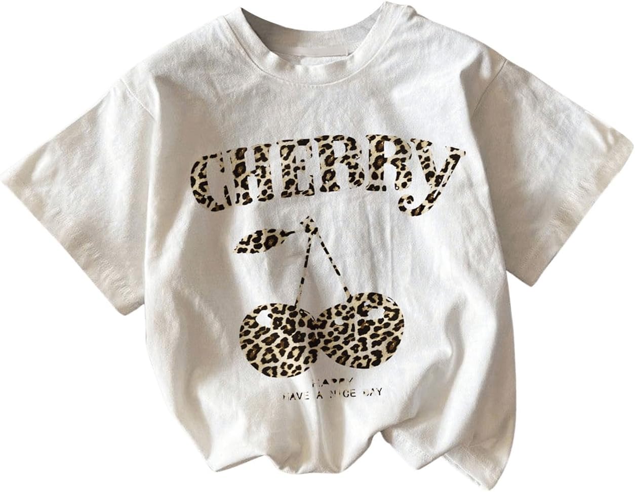 RoseSeek Girl's Graphic Print Tee Shirt Round Neck Short Sleeve T Shirts Summer Cute Trendy Tops - Image 38