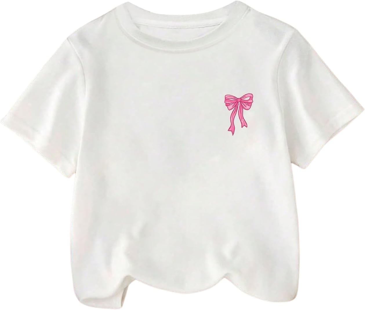 RoseSeek Girl's Graphic Print Tee Shirt Round Neck Short Sleeve T Shirts Summer Cute Trendy Tops - Image 13