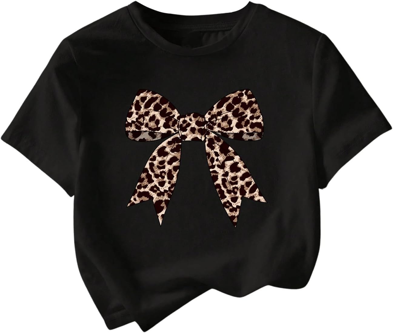 RoseSeek Women's Cherry Bow Graphic Tees Short Sleeve Crew Neck Summer T Shirt Tops for Women Trendy - Image 19