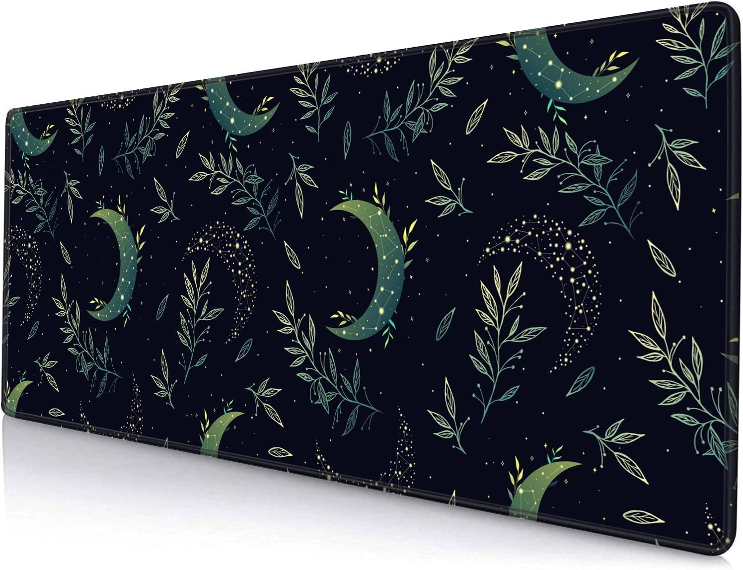 SANWUMIAN Large Gaming Mouse Pad with Stitched Edges, Galaxy Desk Mat, Extended XL Keyboard Pad, Non-Slip Rubber Base Desk Pad for Keyboard and Mouse, 31.5X11.8 inch - Image 9