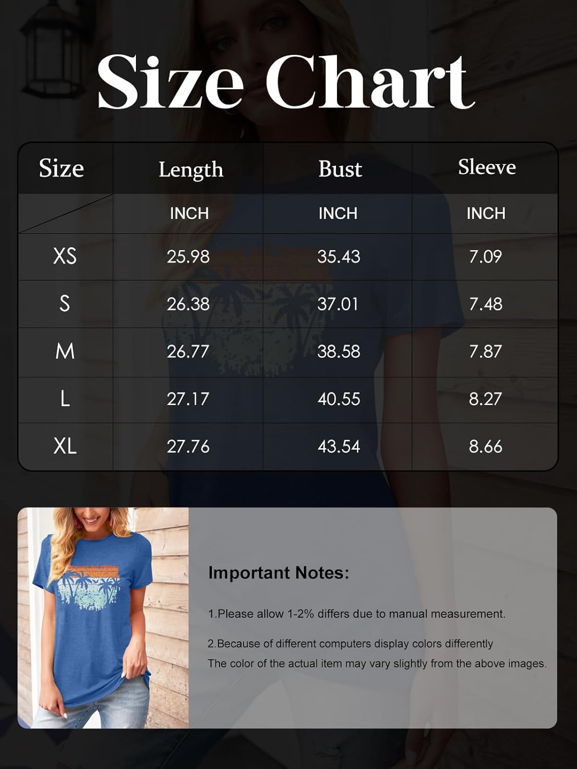 TAKEYAL Women Los Angeles Graphic T Shirts California Letter Print Short Sleeve Tee Loose Casual Tops - Image 6