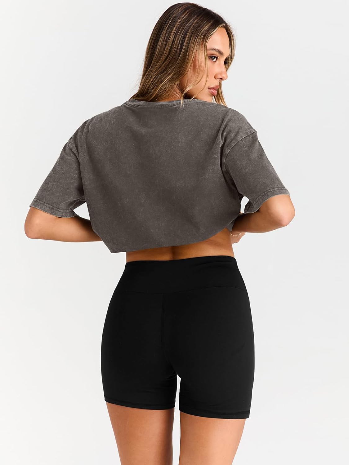 Trendy Queen Oversized Vintage T Shirts for Women Graphic Summer Top 2025 Y2k Short Sleeve Basic Cute Grunge Clothes - Image 4