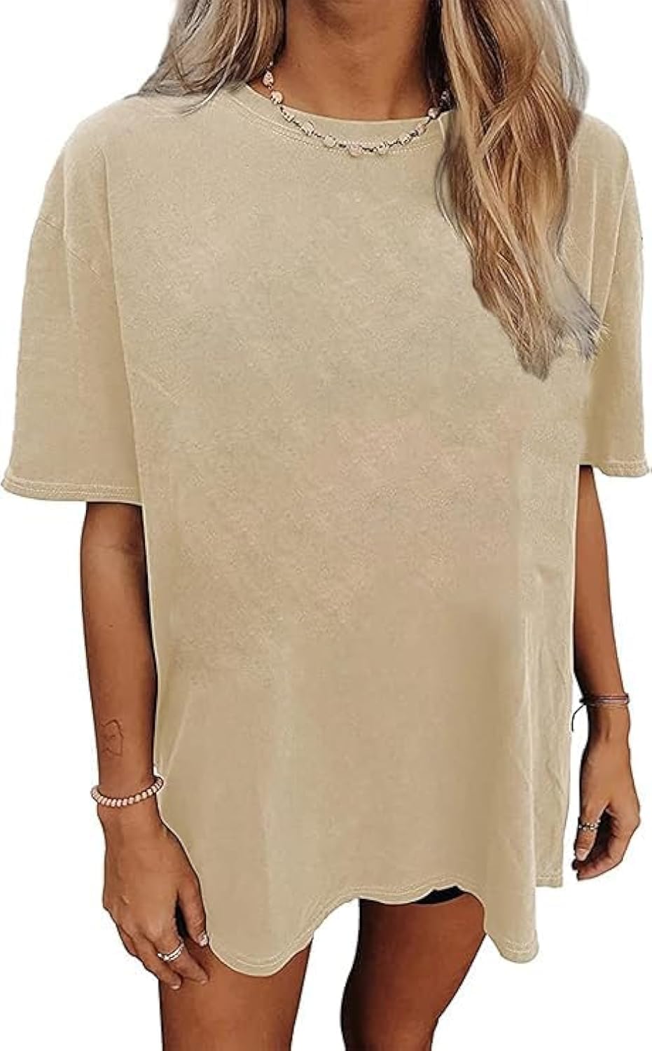 vblane Oversized T Shirts for Women Short Sleeve Summer Loose Vintage Graphic Tees - Image 11