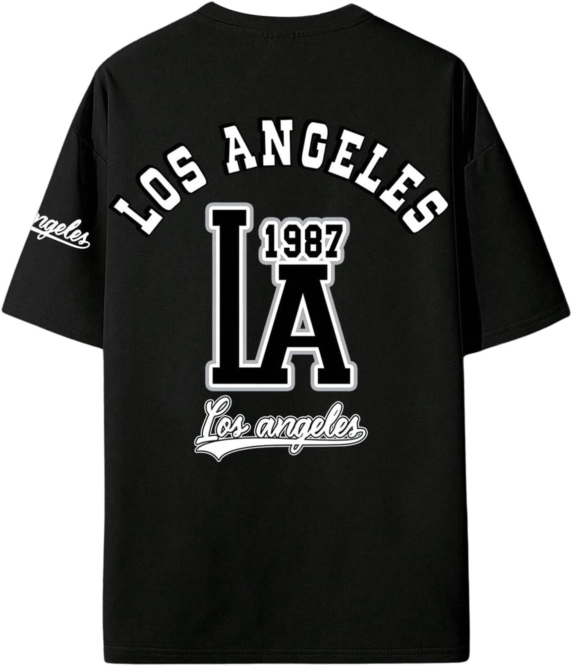 VIPWOLF Men's Cartoon Graphic Tee Shirts Y2K Short Sleeve Crew Neck Summer - Image 21