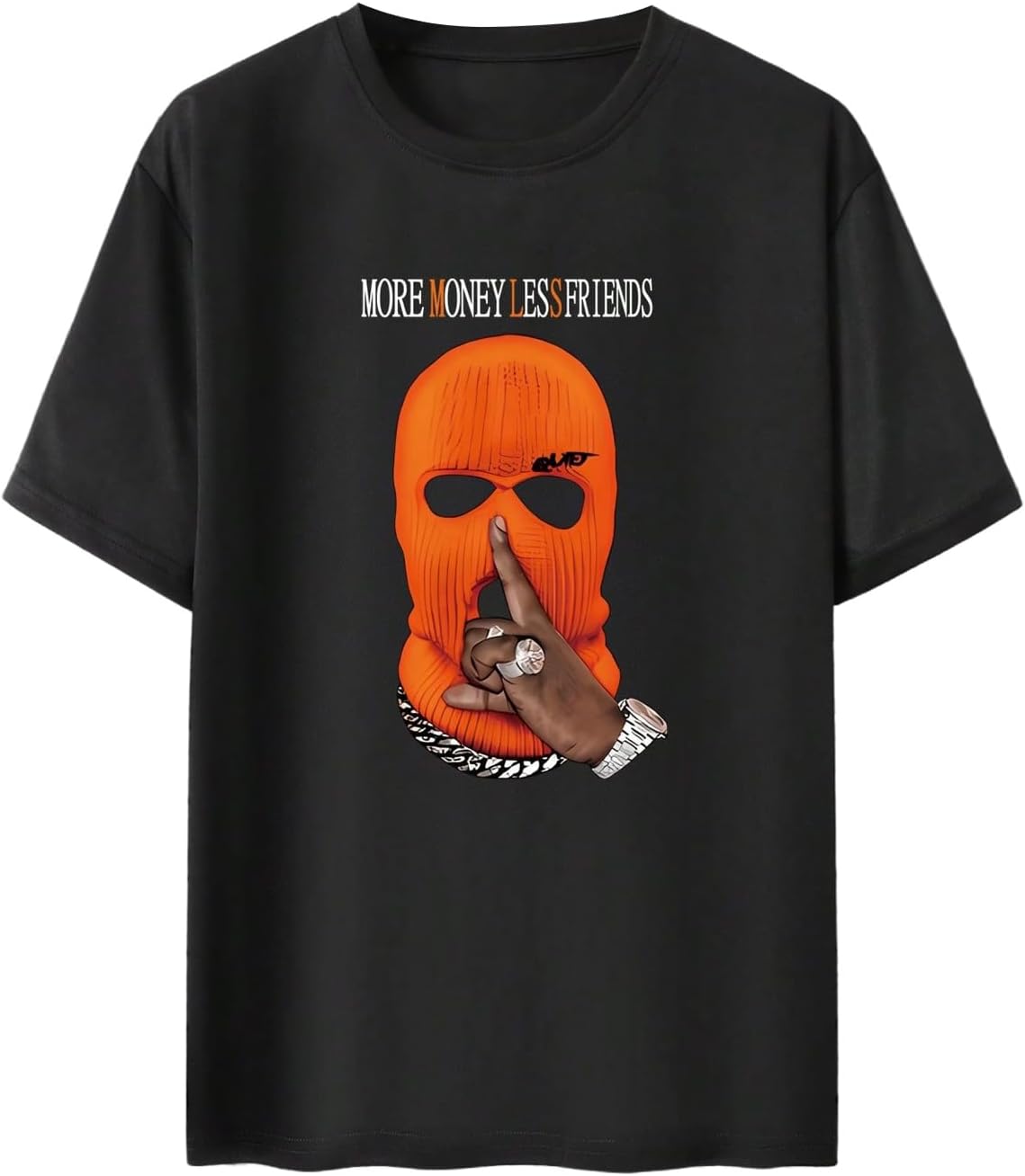 VIPWOLF Men's Cartoon Graphic Tee Shirts Y2K Short Sleeve Crew Neck Summer - Image 25