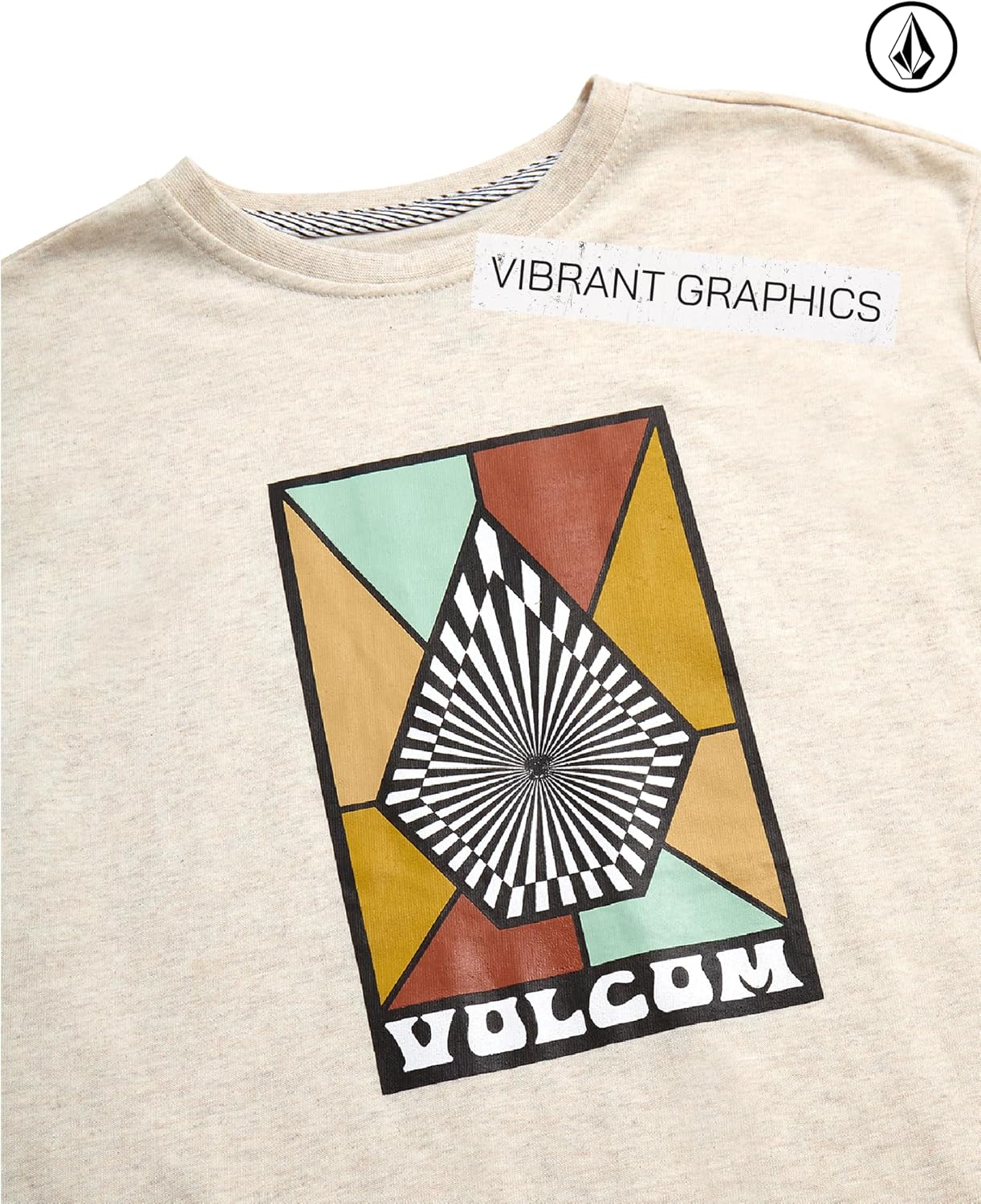 Volcom Boys T Shirt - Cotton Blend Short Sleeve Graphic Tees for Boys - Cool Casual Graphic T Shirts - Image 3