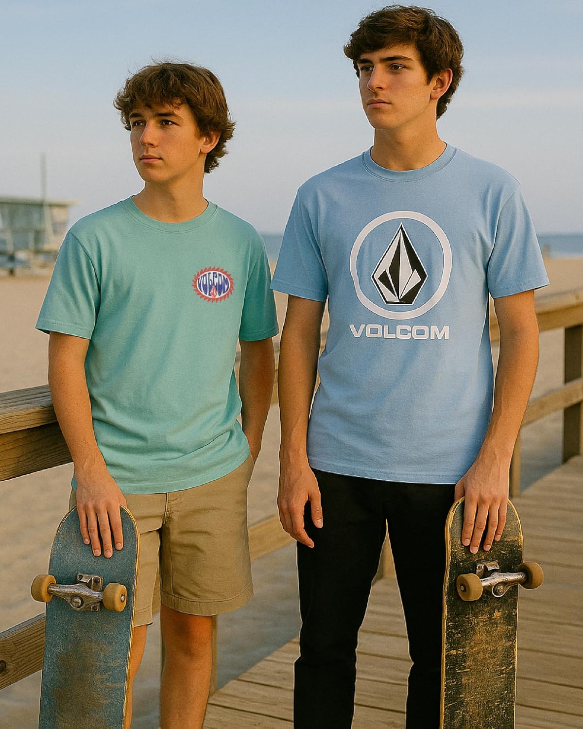 Volcom Boys T Shirt - Cotton Blend Short Sleeve Graphic Tees for Boys - Cool Casual Graphic T Shirts - Image 4