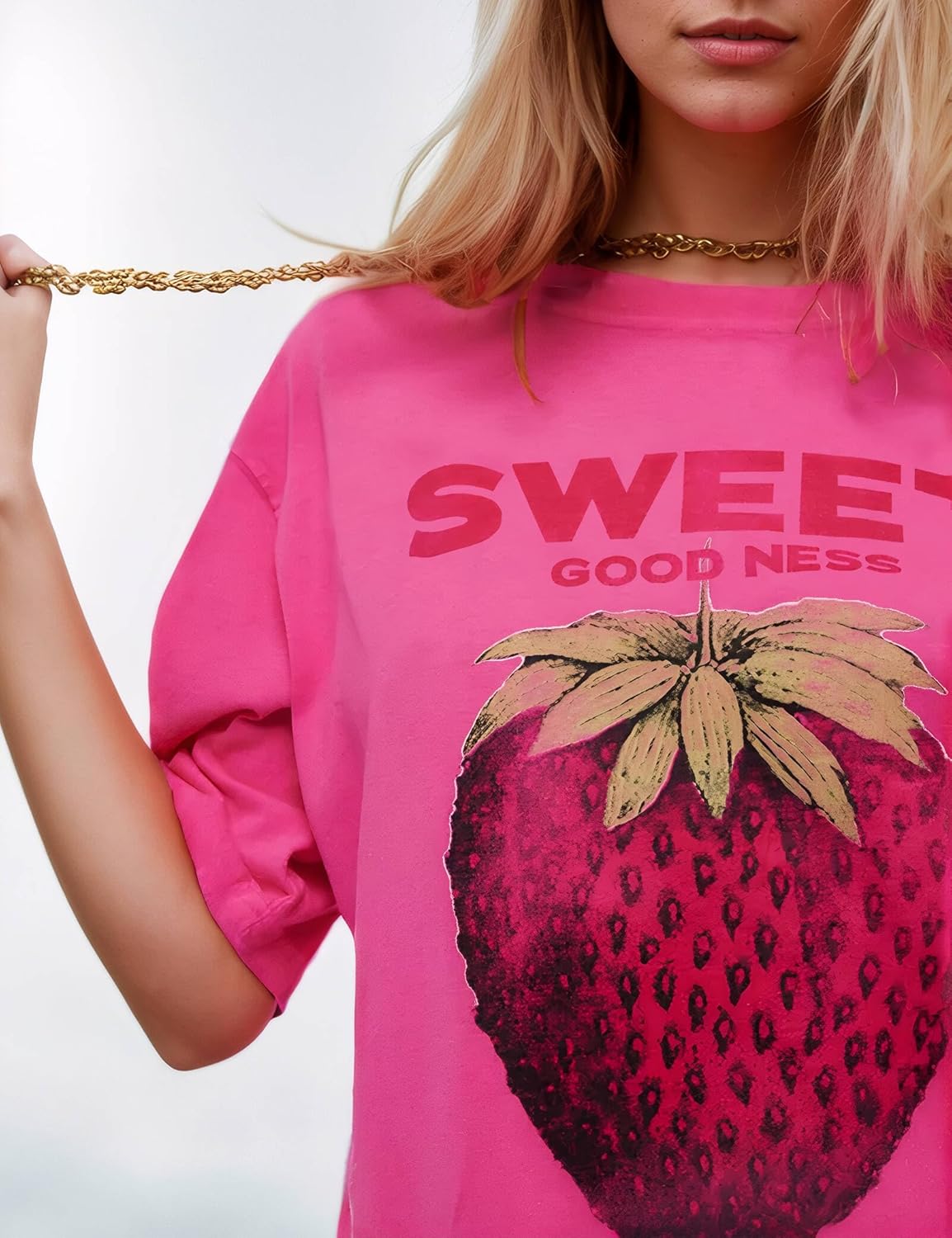 Women's Cottton Oversized Harvest Vintage Floral Graphic Tees Y2K Tops Summer Casual Streetwear - Image 4