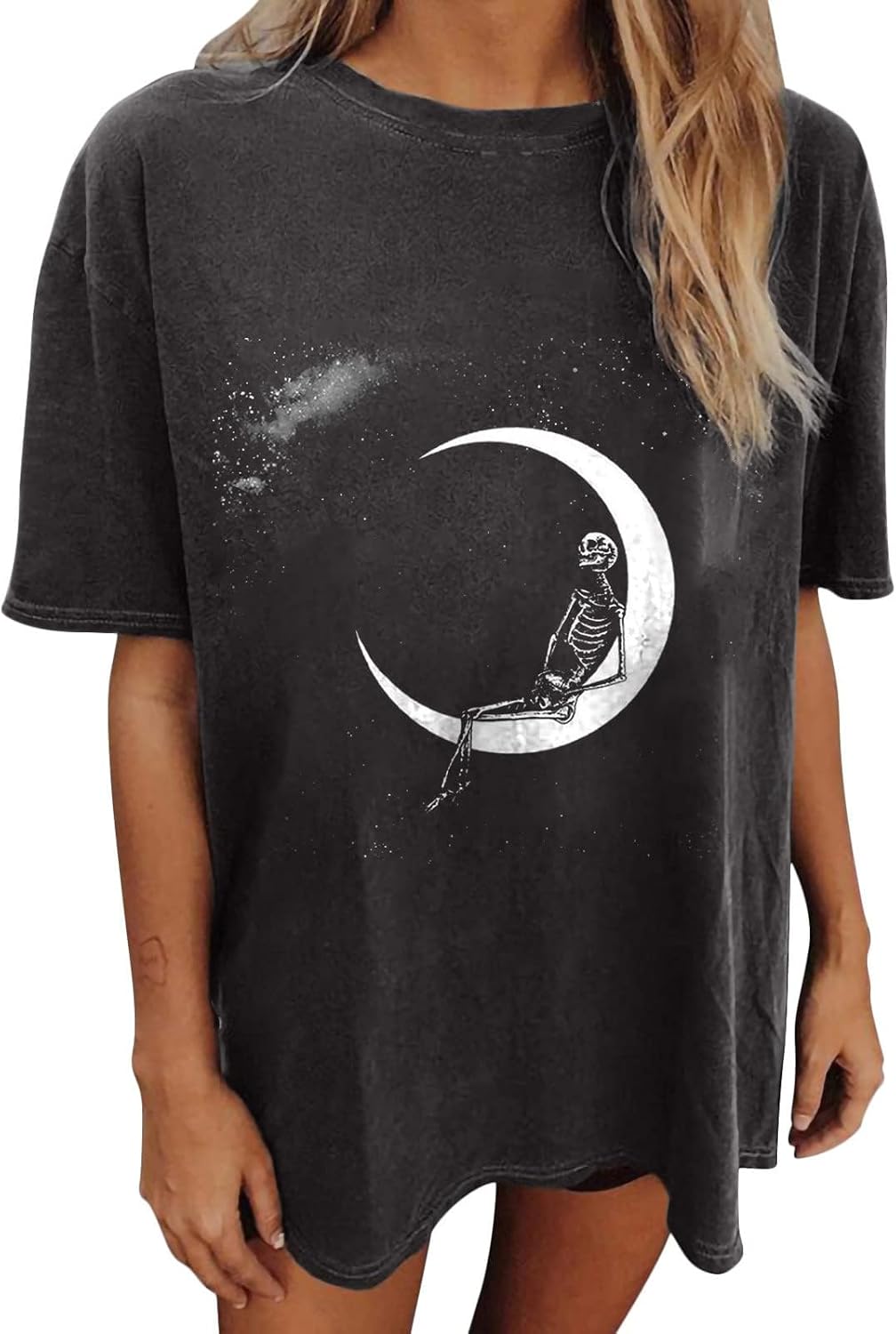 Wukreran Vintage Shirts for Women Cute Graphic Tee Spring Short Sleeve Tops Oversized Tshirts Teen Aesthetic Clothing - Image 12