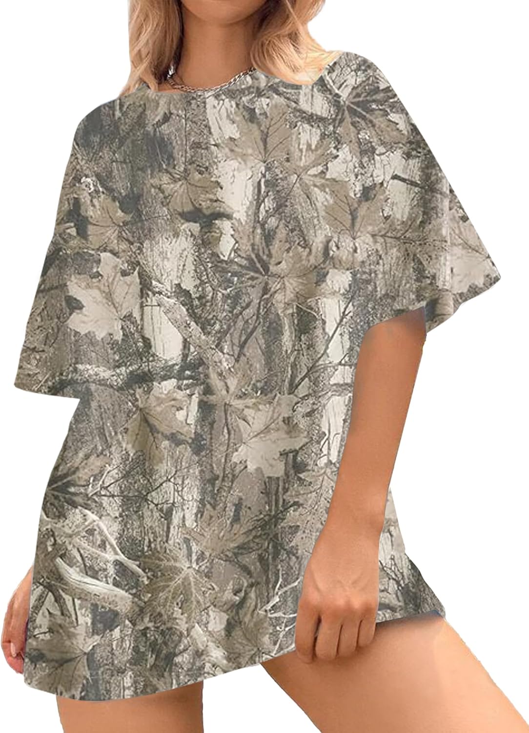 Ziesexy Women Oversized Striped Short Sleeve T-Shirts Color Block Crew Neck Basic Shirt Casual Loose Tops Summer Tee Shirt - Image 15