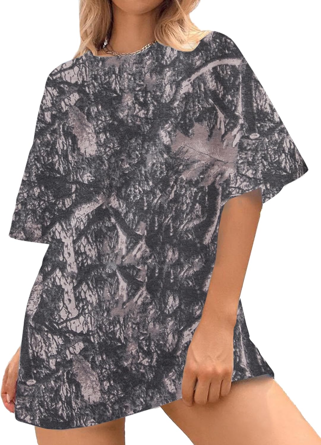 Ziesexy Women Oversized Striped Short Sleeve T-Shirts Color Block Crew Neck Basic Shirt Casual Loose Tops Summer Tee Shirt - Image 10