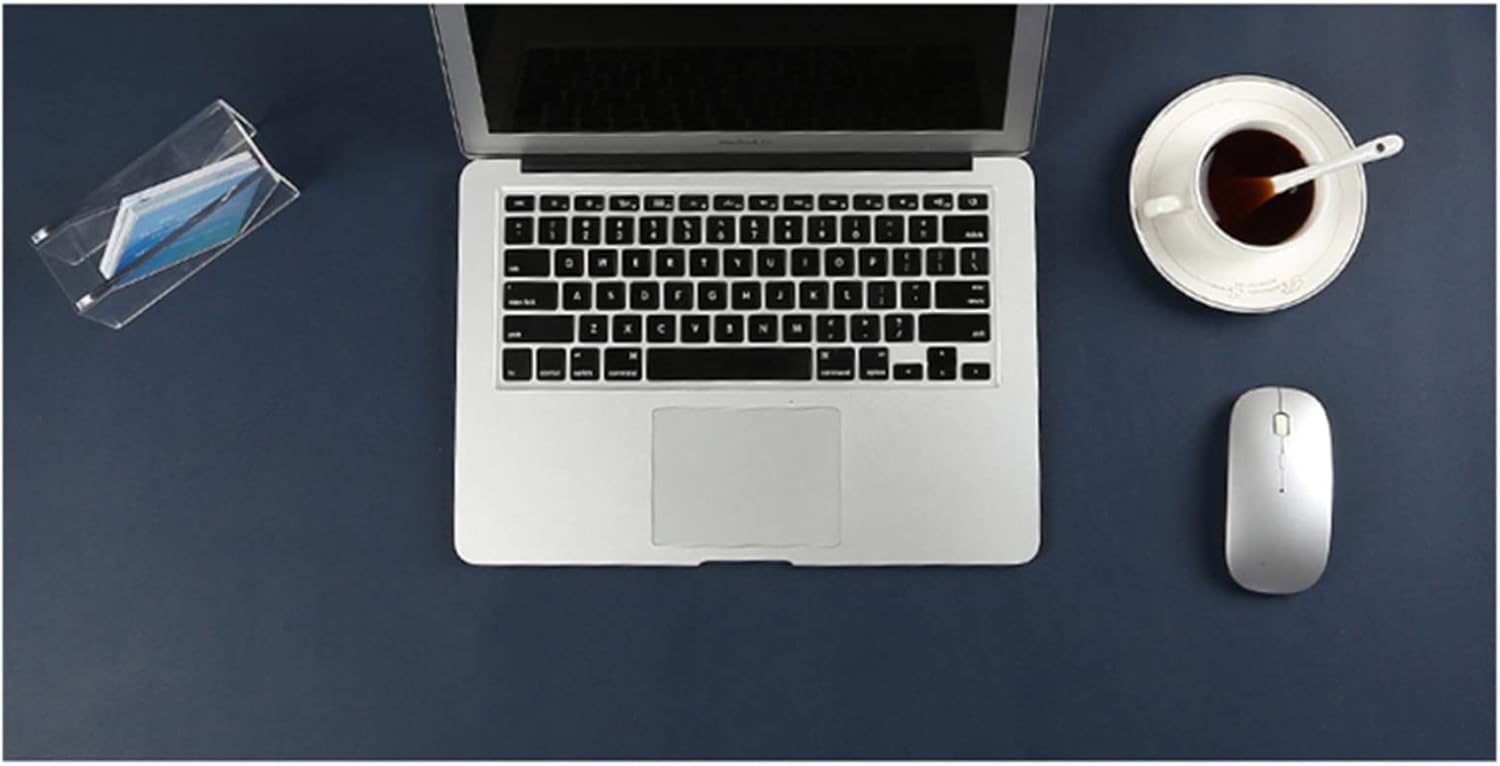 ZPEE Waterproof Mouse Mat Gaming,Bicolor Sustainable Mouse Pad Large Writing Mat for Desk Home Office Desk Pad Protector Large Pu Leather-B 120x60cm - Image 8