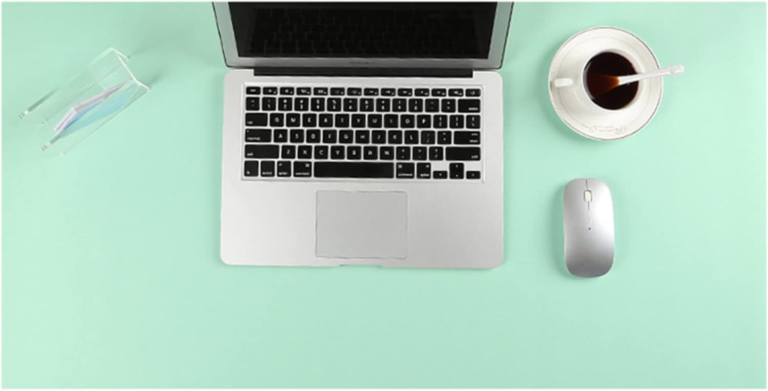 ZPEE Waterproof Mouse Mat Gaming,Bicolor Sustainable Mouse Pad Large Writing Mat for Desk Home Office Desk Pad Protector Large Pu Leather-B 120x60cm - Image 9